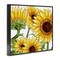 Stupell Industries Rustic Bloom Sunflowers Framed Giclee, design by Kim Allen